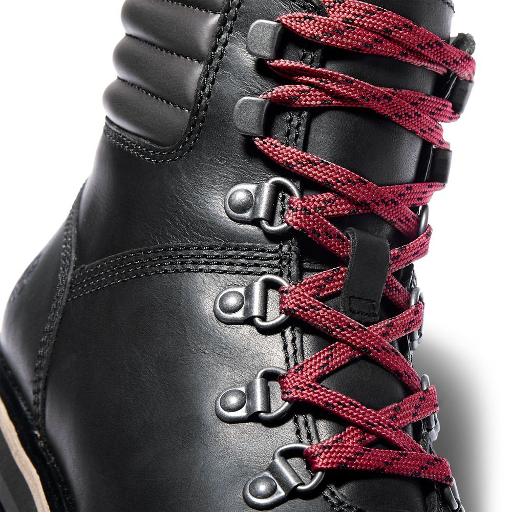 Botas Con Cordones Timberland Mujer London Square Negras - Chile QWY-580941